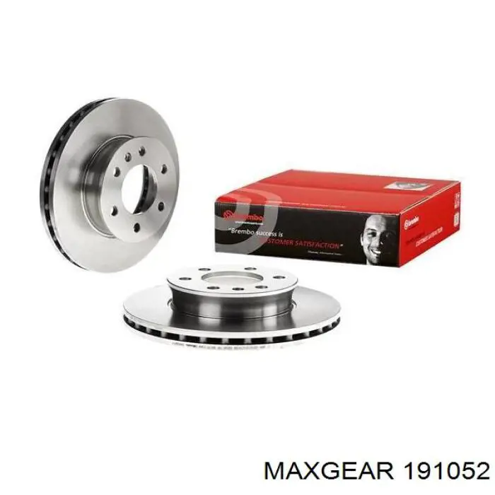 Диск переднього гальма Maxgear 191052 ціна, від 44.34 USD