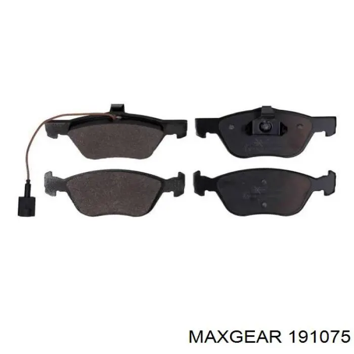 Гальмівні колодки Maxgear 191075 ціна, від 17.37 USD