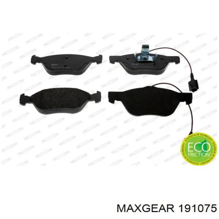 Купити 191075 Maxgear Колодки гальмівні передні, дискові