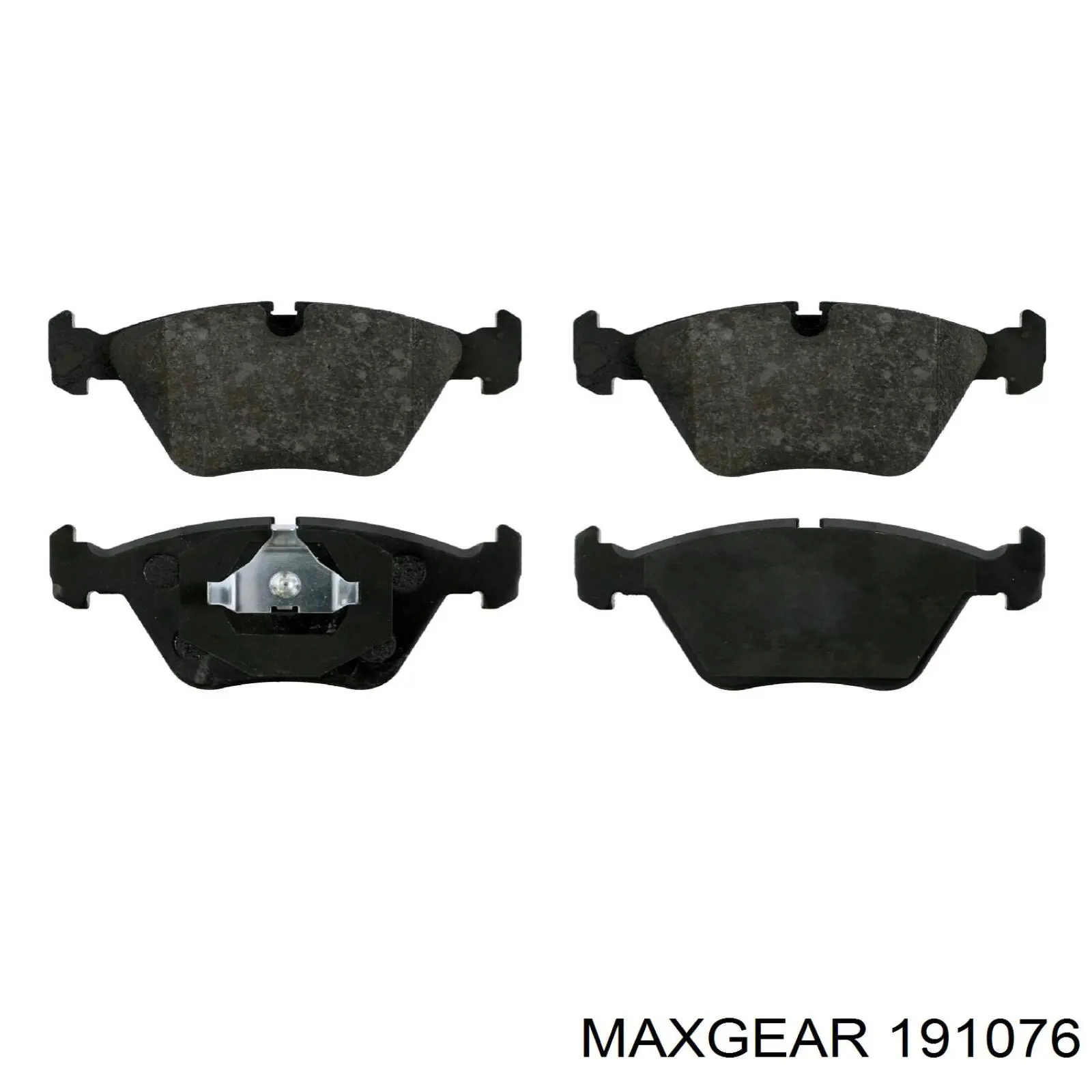 Купити 191076 Maxgear Колодки гальмівні передні, дискові
