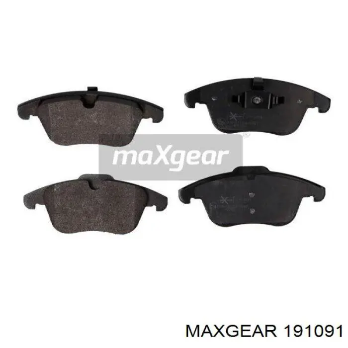 191091 Maxgear Передні гальмівні колодки