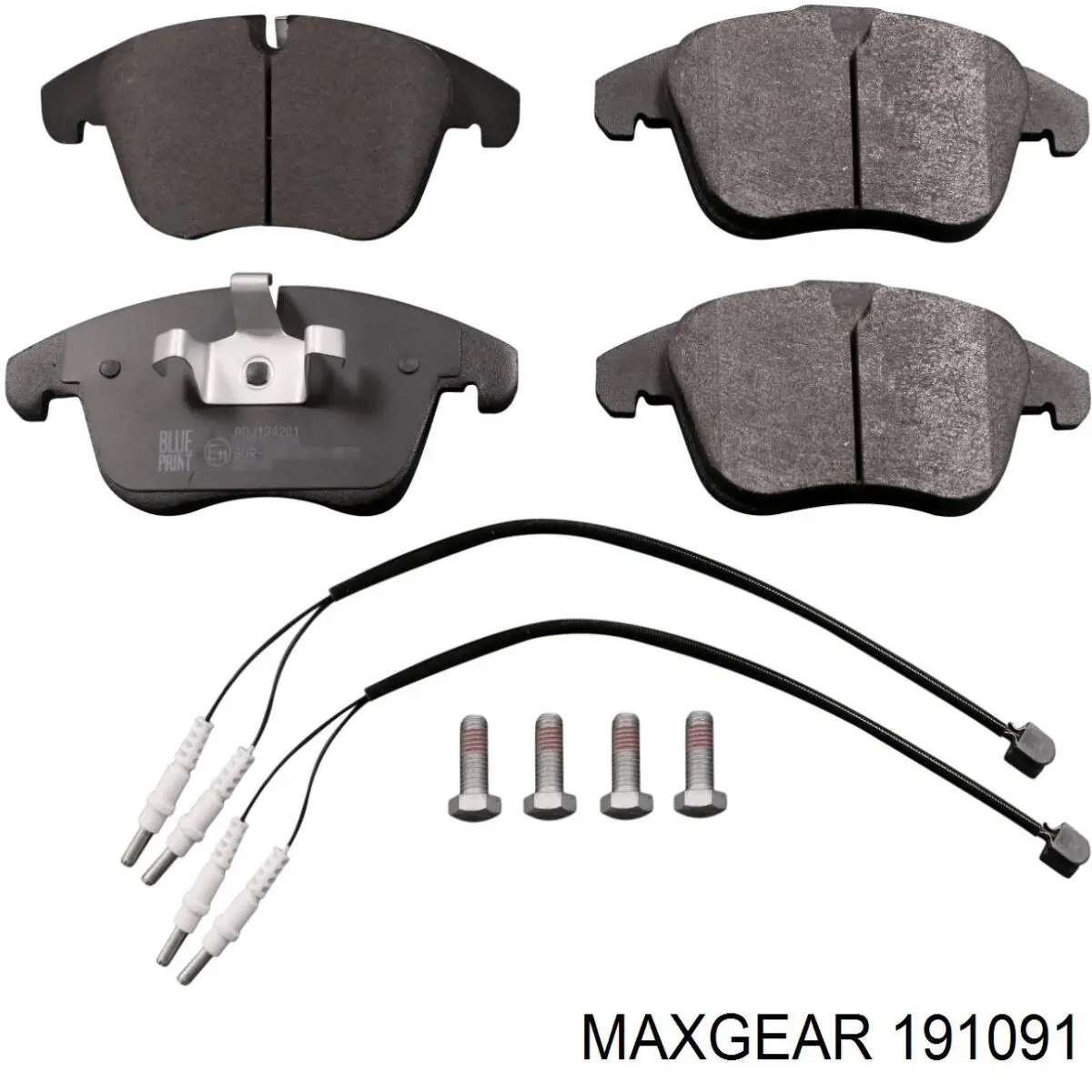 Гальмівні колодки Maxgear 191091 ціна, від 41.06 USD