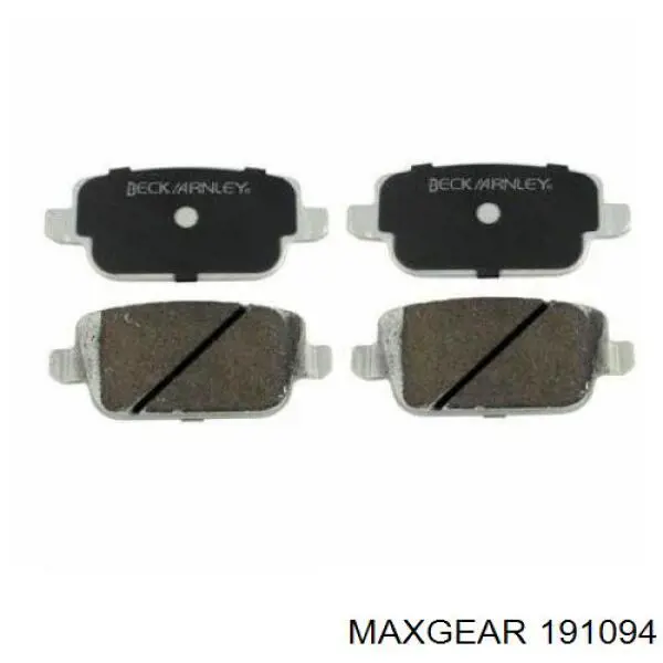 Купити 191094 Maxgear Задні колодки