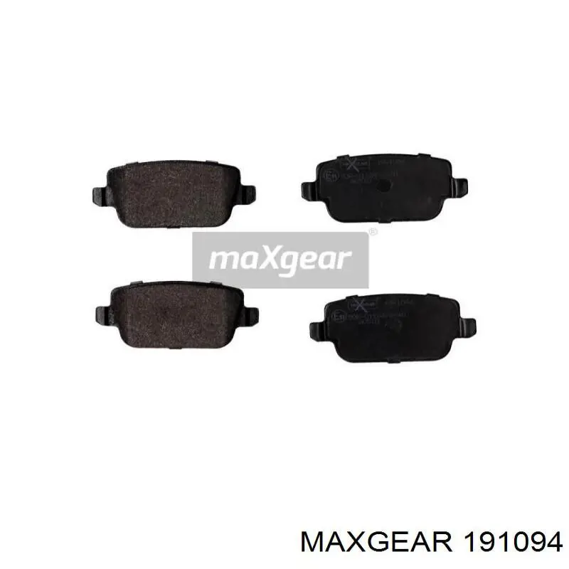 Задні гальмівні колодки Maxgear 191094 ціна, від 20.58 USD