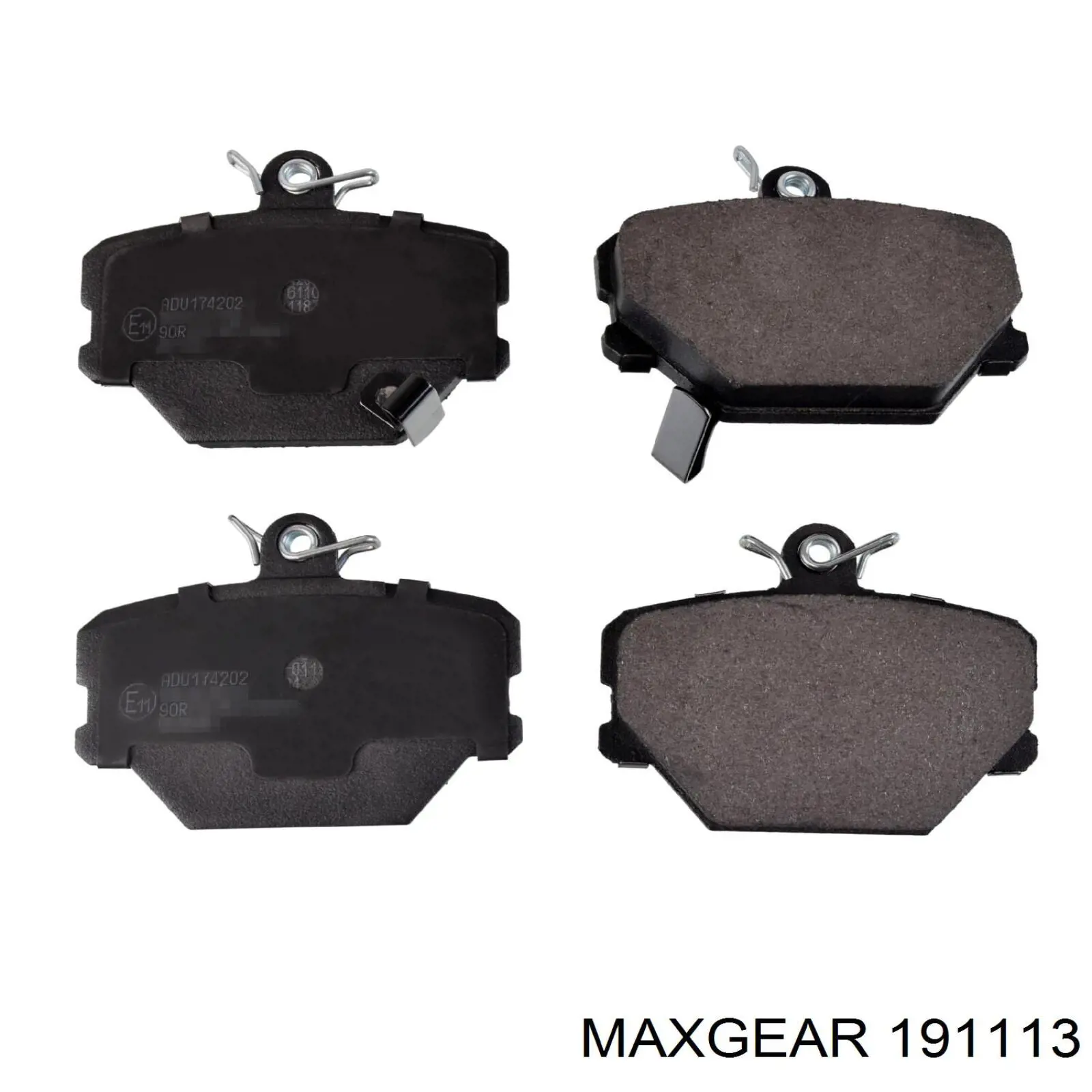 191113 Maxgear Передні гальмівні колодки