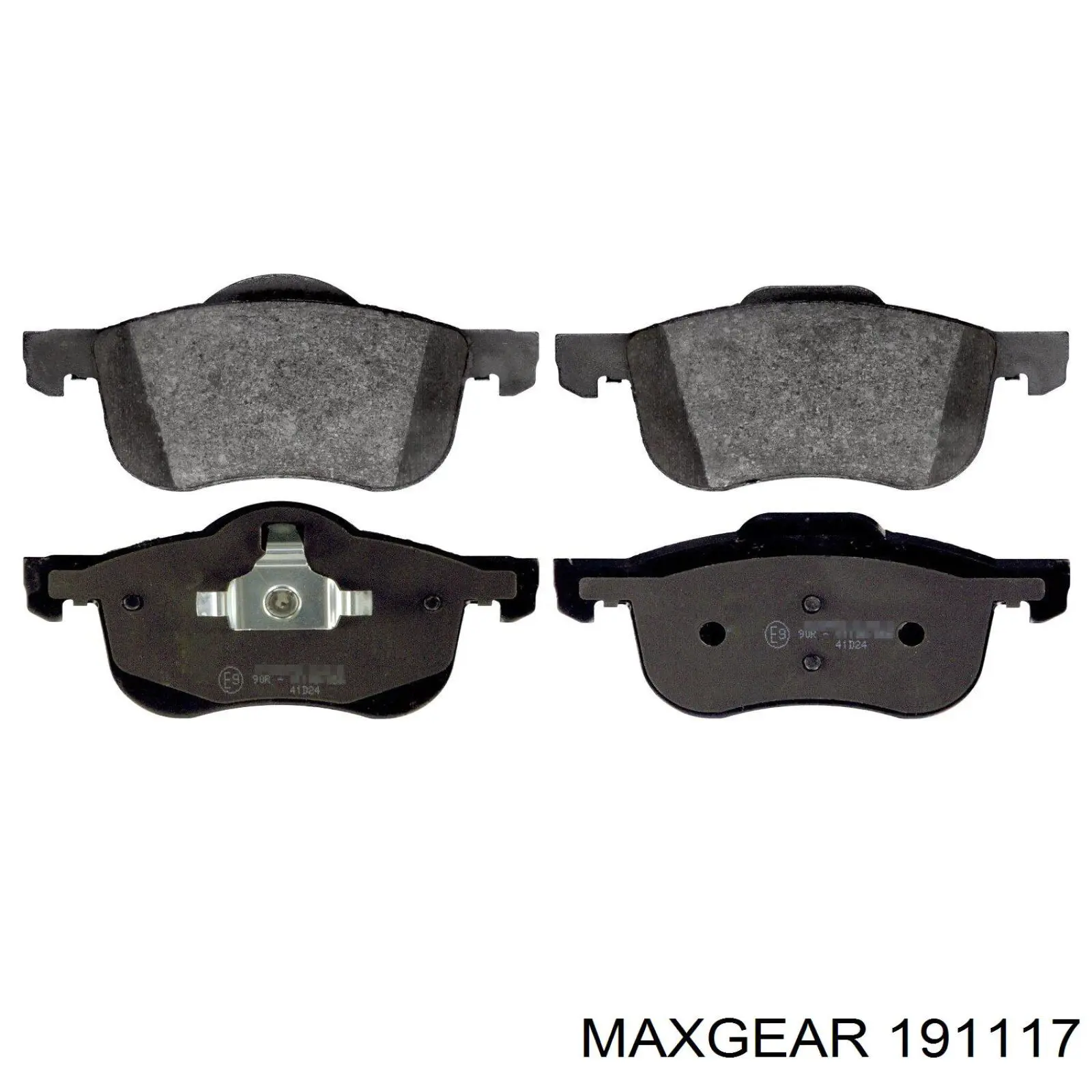 Гальмівні колодки Maxgear 191117 ціна, від 22.98 USD