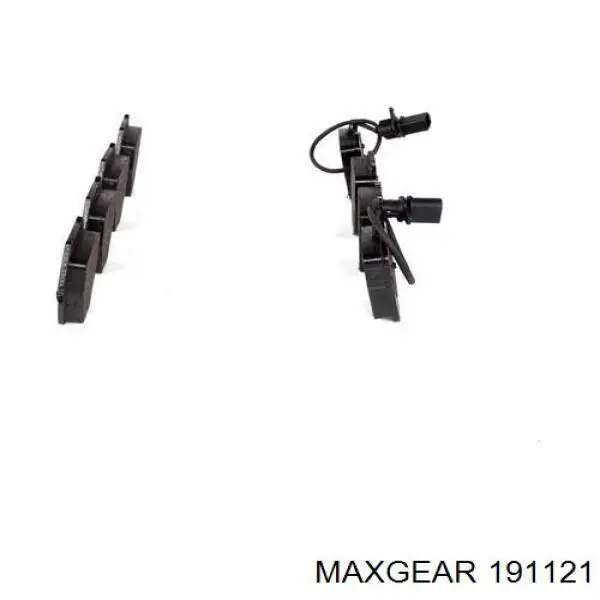 Передні тормозні колодки 191121 Maxgear