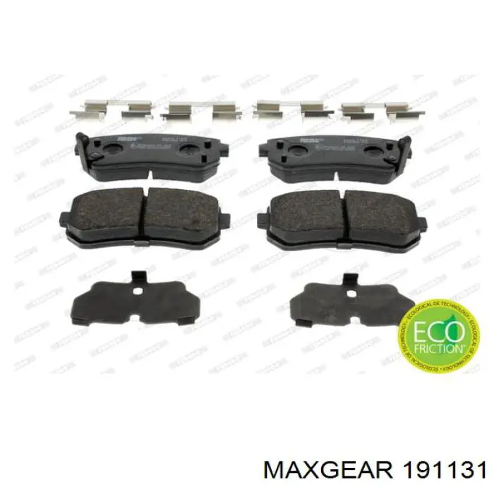 Купити 191131 Maxgear Задні колодки