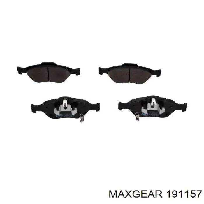 Передні тормозні колодки 191157 Maxgear