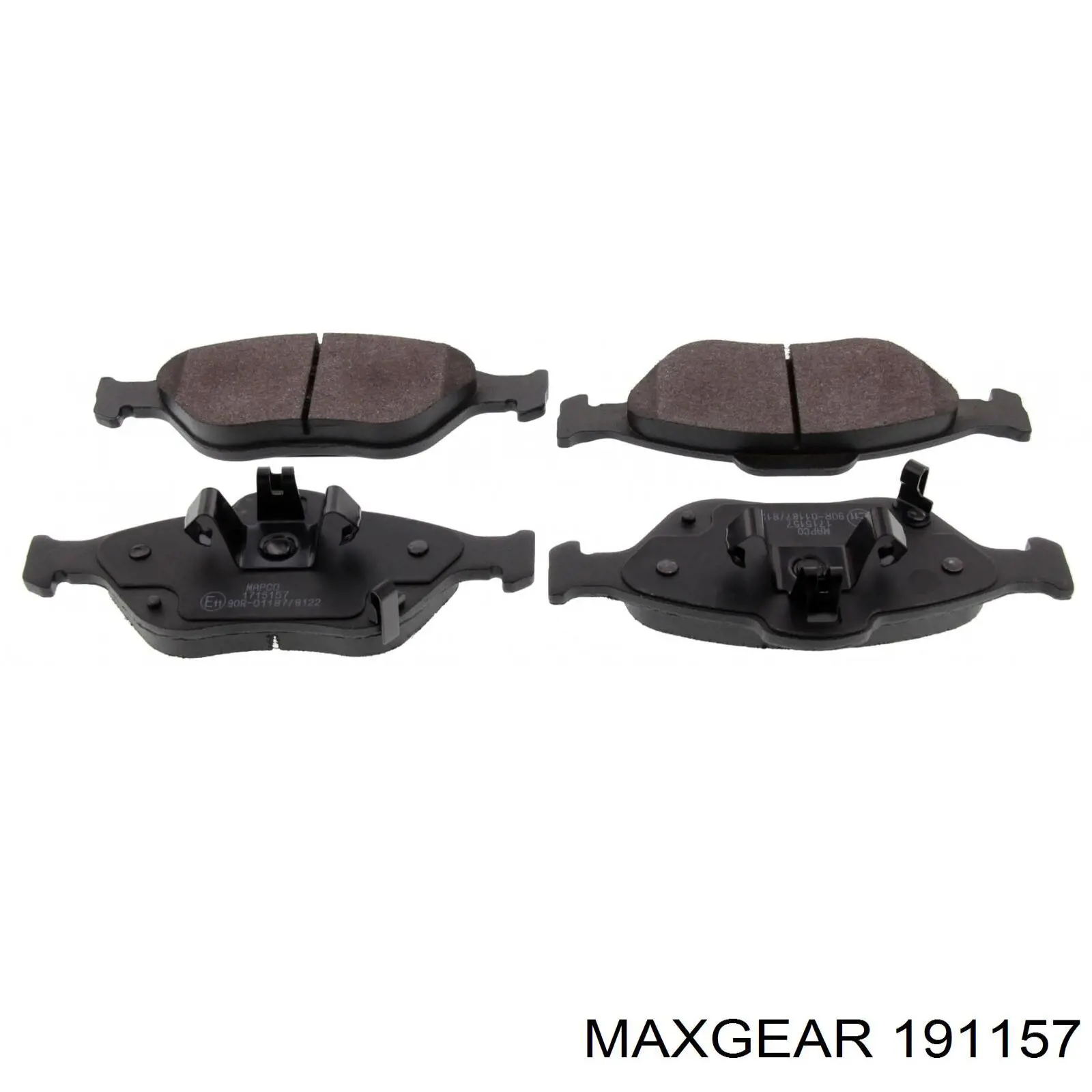 Тормозні колодки Maxgear 191157