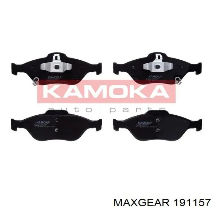 Гальмівні колодки Maxgear 191157 ціна, від 27.52 USD