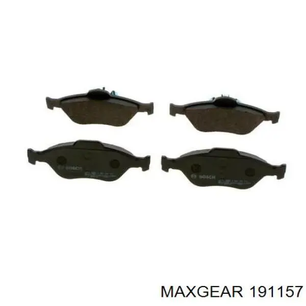 Гальмівні колодки Maxgear 191157 ціна, від 27.52 USD