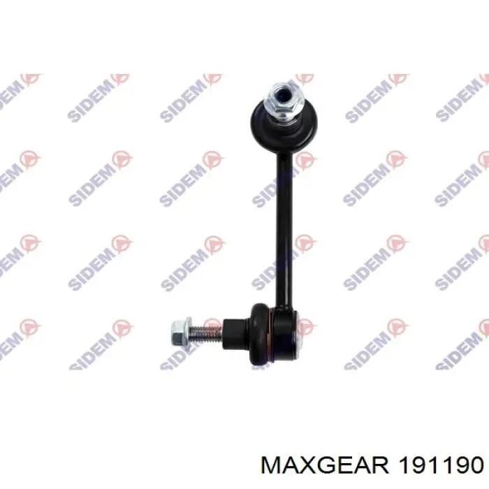 Диск гальмівний задній Maxgear 191190