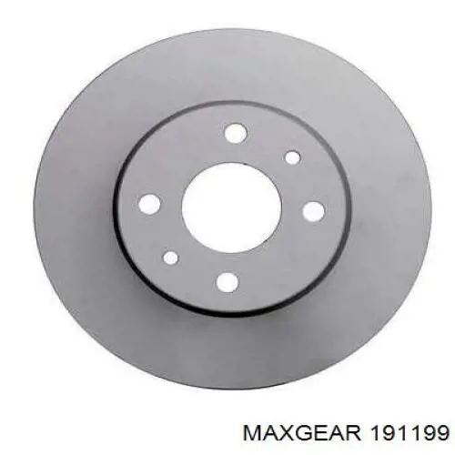 Купити 191199 Maxgear Диск заднього гальма