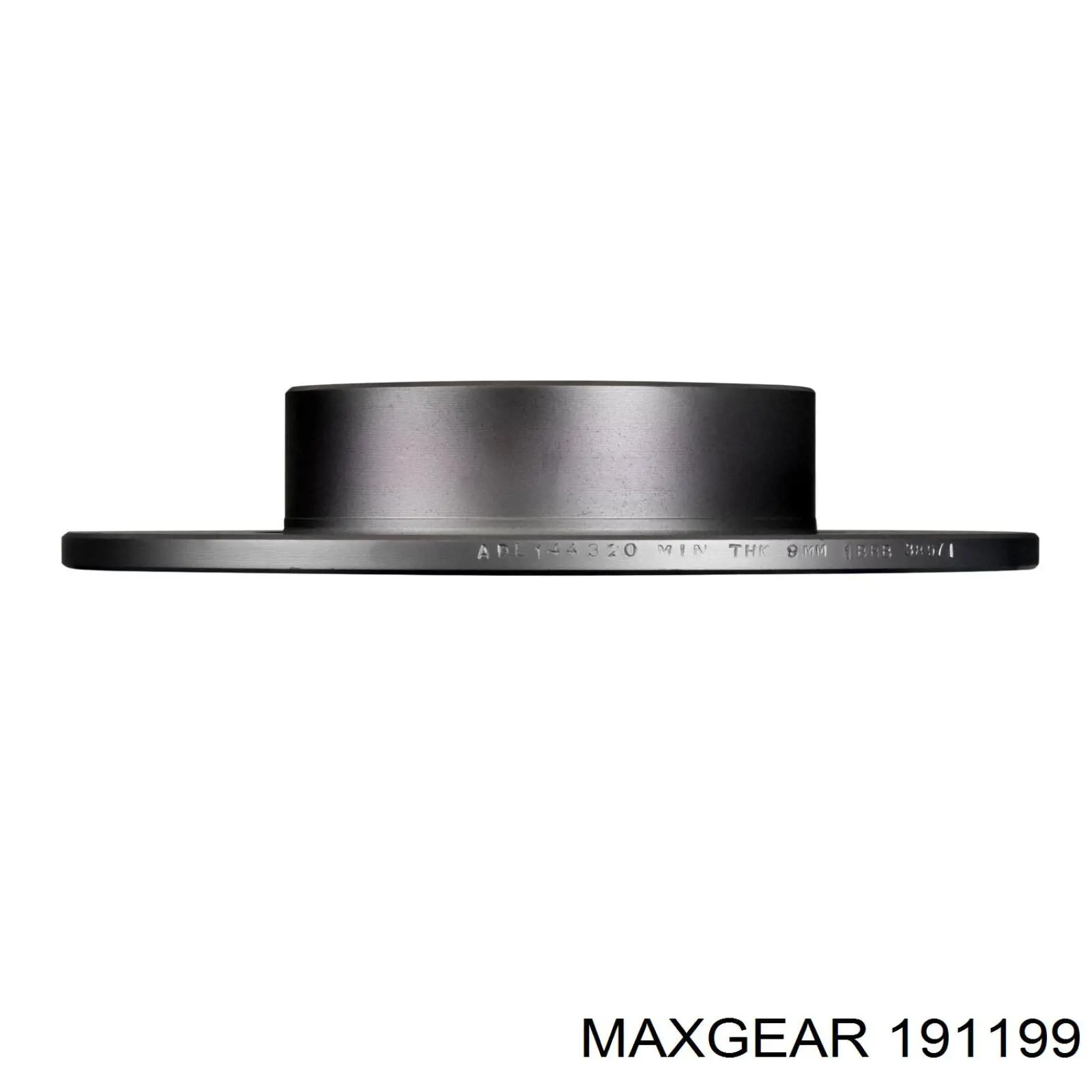 Купити 191199 Maxgear Диск заднього гальма