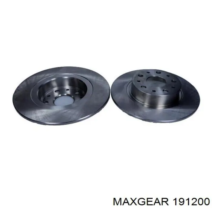 Купити 191200 Maxgear Диск заднього гальма