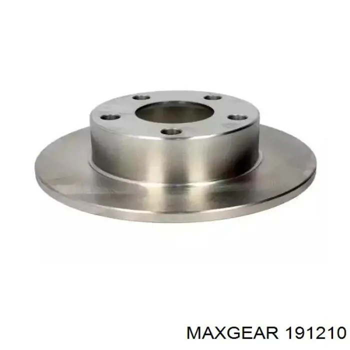 191210 Maxgear диск гальмівний задній