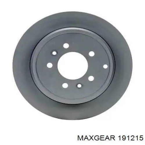 191215 Maxgear диск гальмівний задній