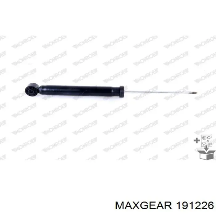 Диск гальмівний задній Maxgear 191226