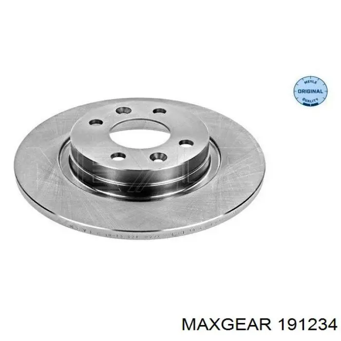 Диск переднього гальма Maxgear 191234 ціна, від 24.49 USD