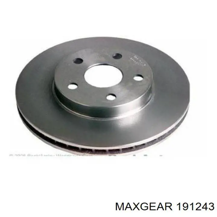 191243 Maxgear Гальмо дискове переднє