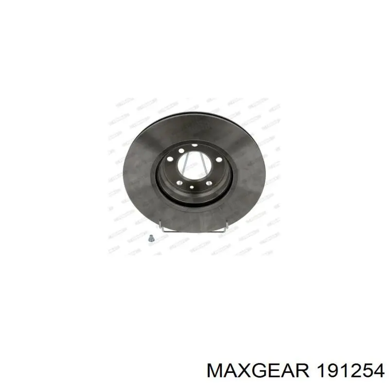 191254 Maxgear Гальмо дискове переднє