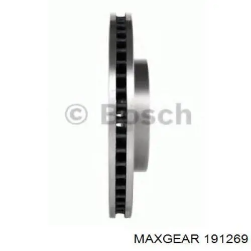 Гальмівні диски передні 191269 Maxgear