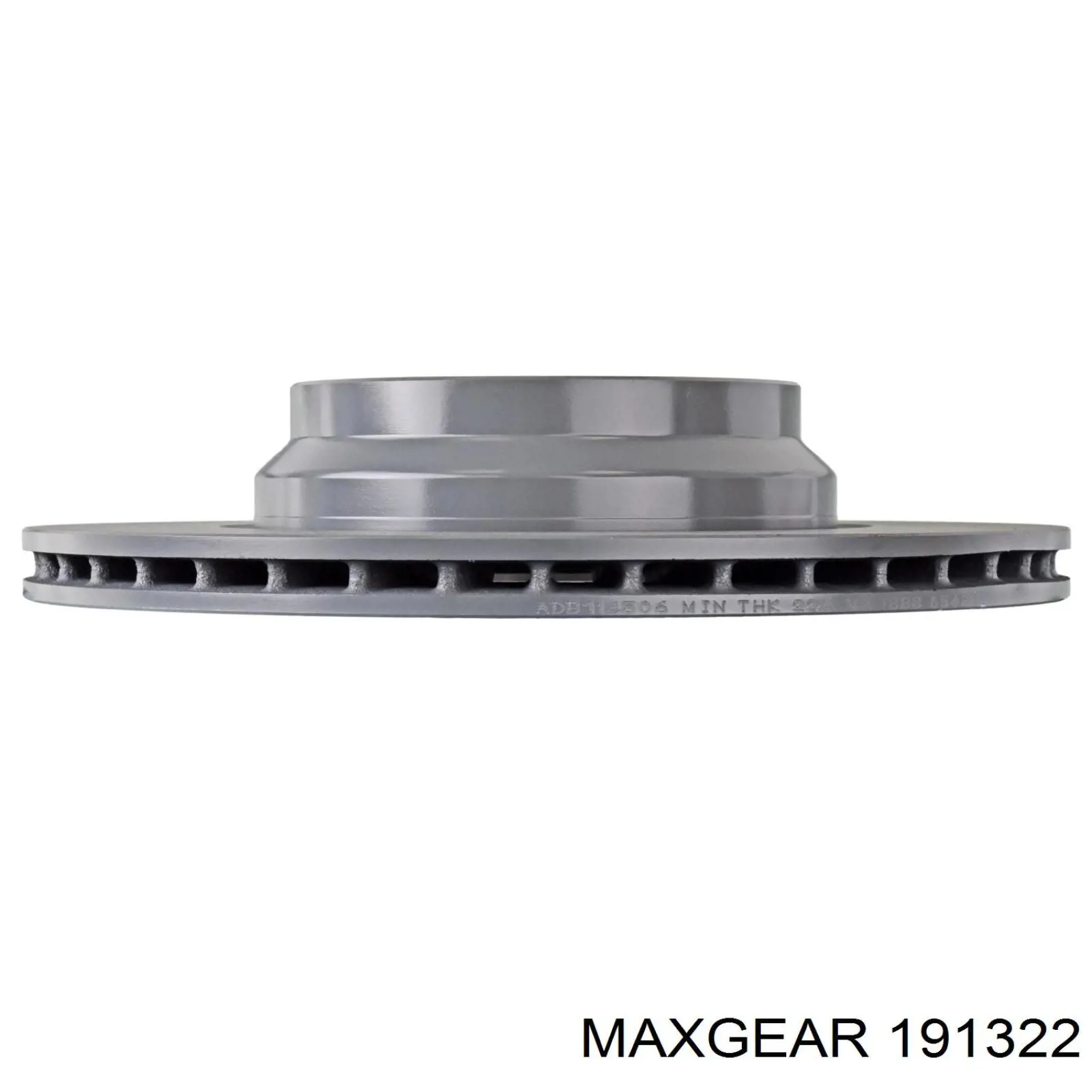 Гальмівні диски передні 191322 Maxgear