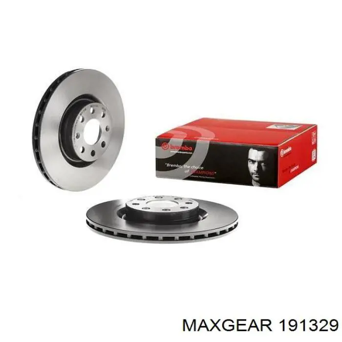 Гальмівні диски передні 191329 Maxgear