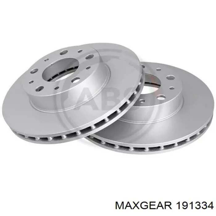Диск гальмівний передній Maxgear 191334