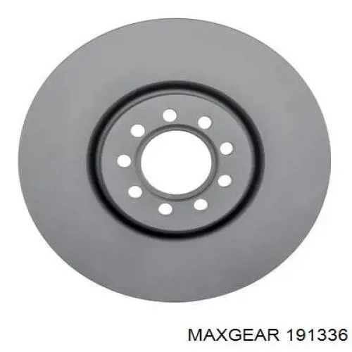 191336 Maxgear диск гальмівний передній