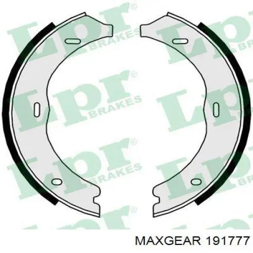 Купити 191777 Maxgear Гальмівні колодки гальма стоянки
