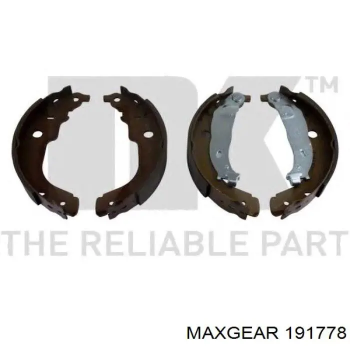 Колодки гальмові задні, барабанні 1611451580 Peugeot/Citroen