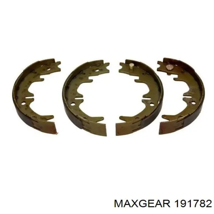 Колодки ручника/стоянкового гальма 191782 Maxgear