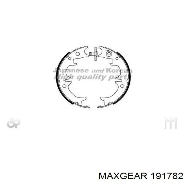 Купити 191782 Maxgear Гальмівні колодки гальма стоянки