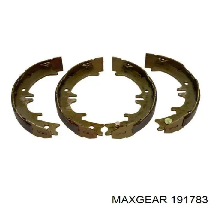 191783 Maxgear колодки ручника/стоянкового гальма