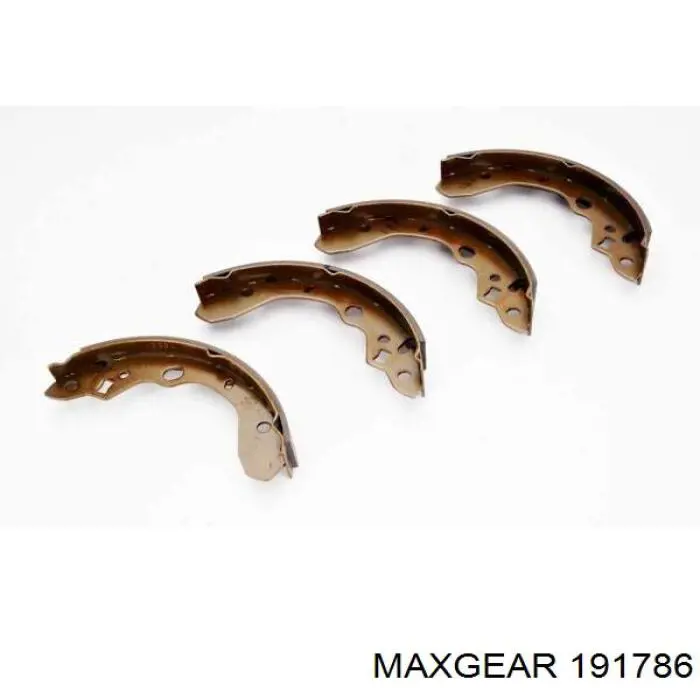 Колодки гальмові задні, барабанні 191786 Maxgear