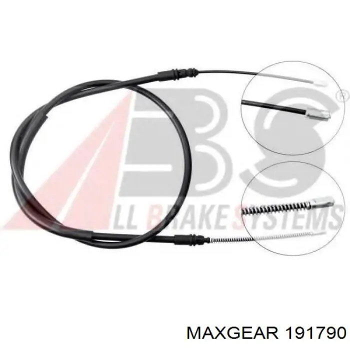 Колодки ручника 191790 Maxgear