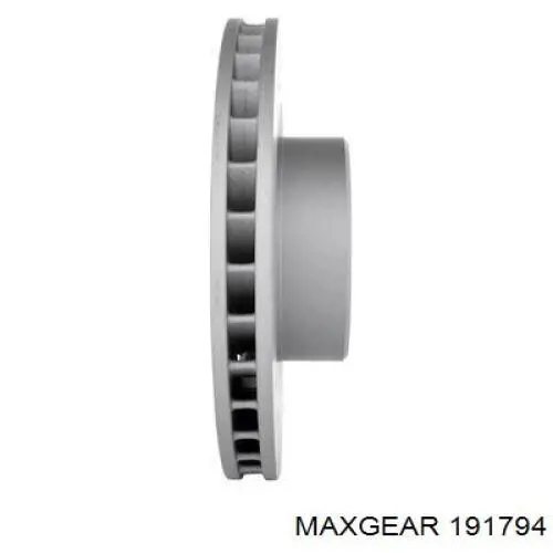 Диск гальмівний передній Maxgear 191794