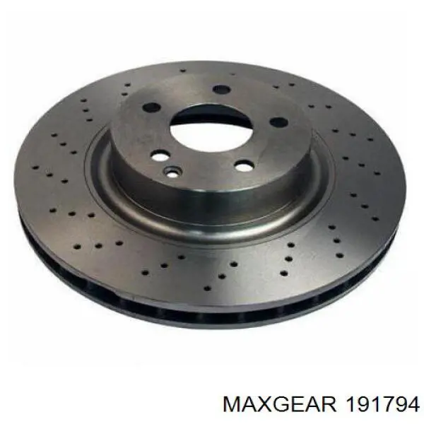 191794 Maxgear Гальмо дискове переднє