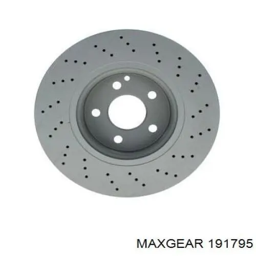 191795 Maxgear диск гальмівний передній