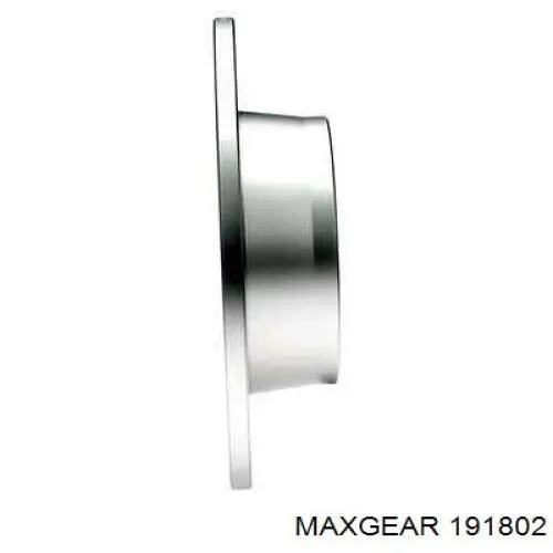 Диск гальмівний задній 191802 Maxgear