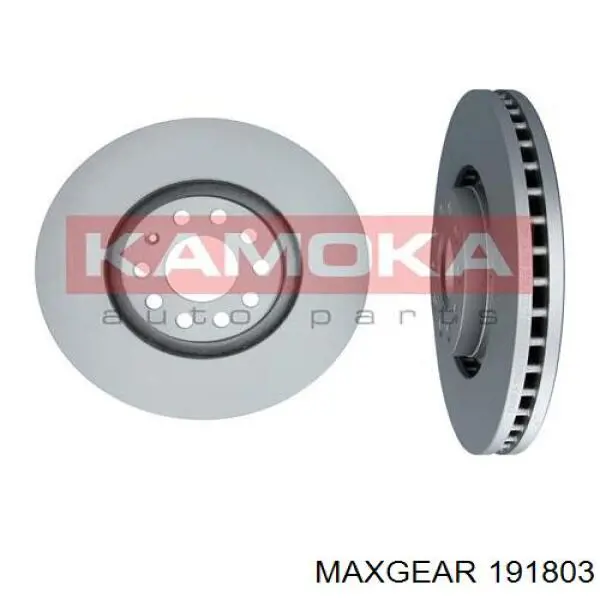 191803 Maxgear Гальмо дискове переднє