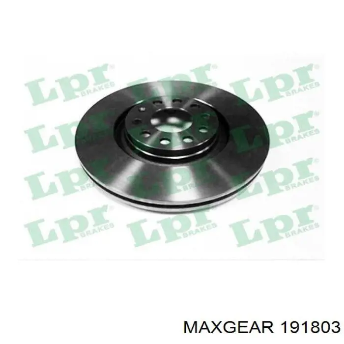 Диск переднього гальма Maxgear 191803 ціна, від 52.69 USD