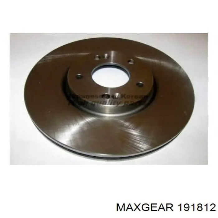 Диск гальмівний передній Maxgear 191812