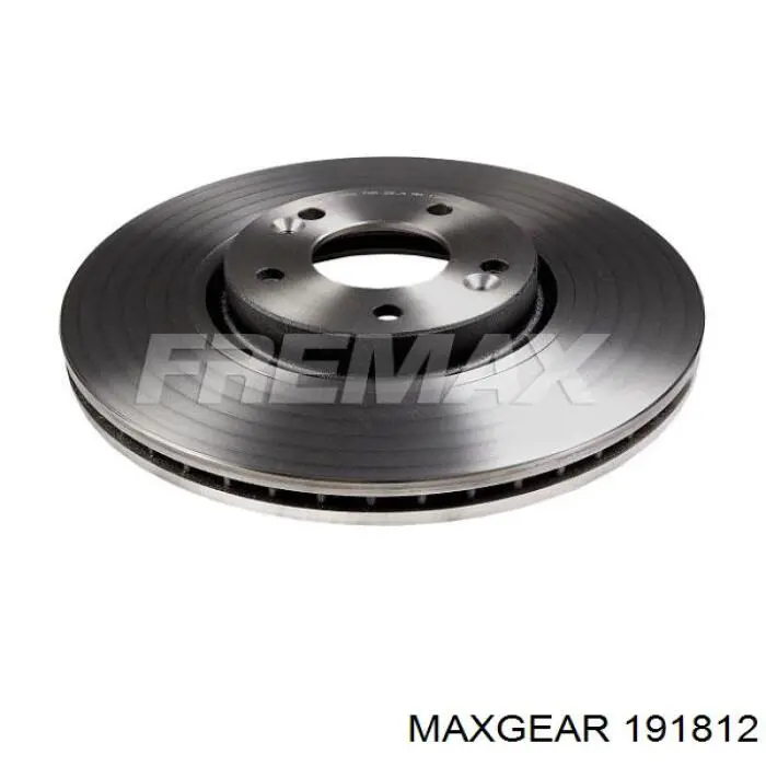 Гальмівні диски передні 191812 Maxgear