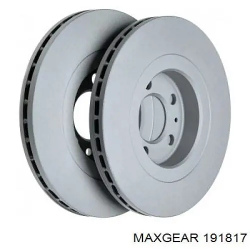 Гальмівні диски передні 191817 Maxgear