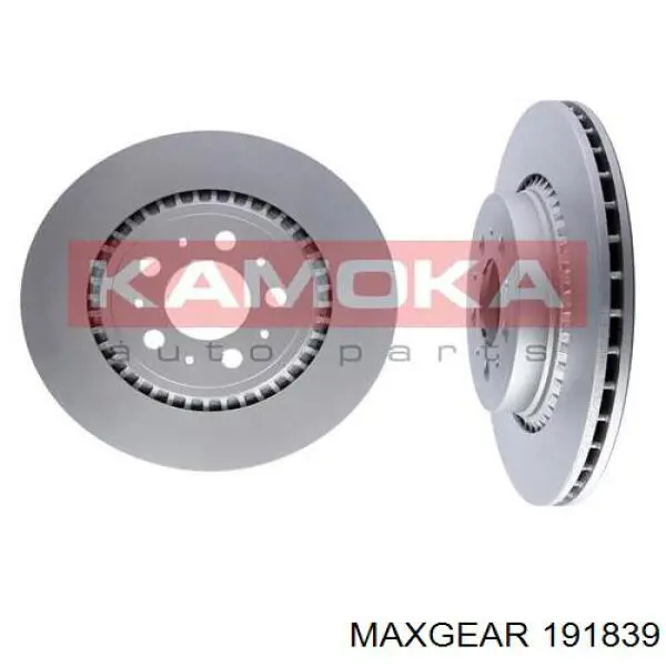 Гальмівні диски 191839 Maxgear