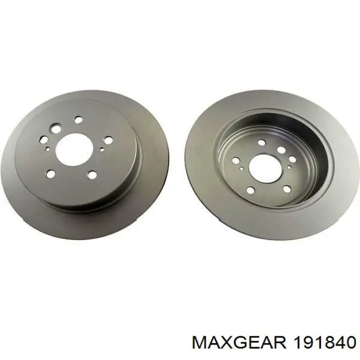 Диск гальмівний задній Maxgear 191840