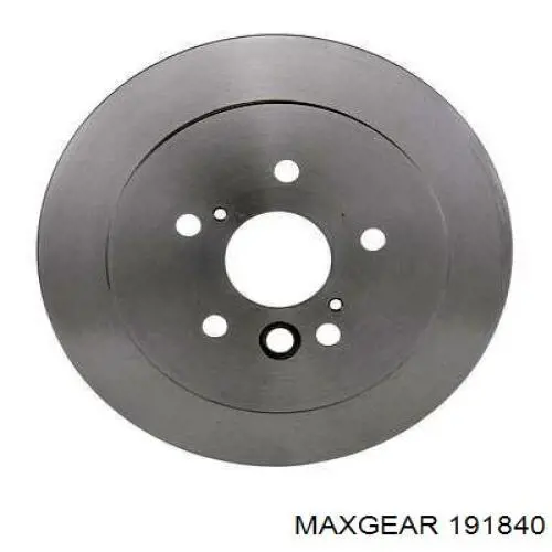 Диск гальмівний задній 191840 Maxgear